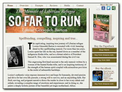 So Far to Run Website